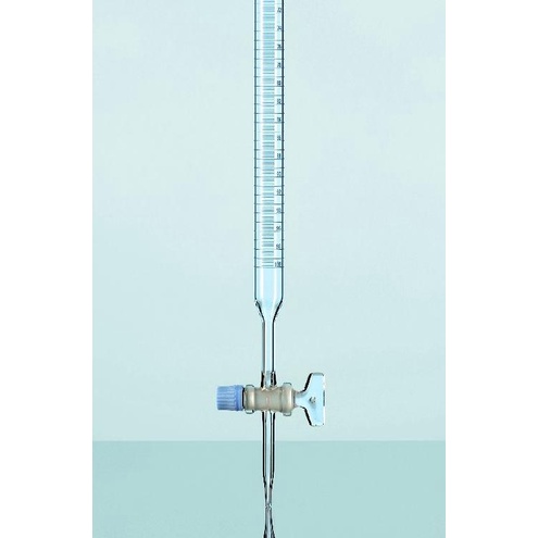 Buret Clear 25 Ml Glass Stopcock Class B Duran / Buret 25 Ml Duran