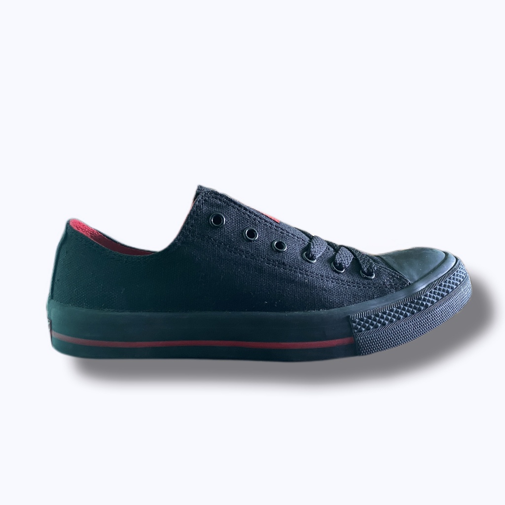 Sepatu K-Zoot Alonzo Black Red Original Sneakers Fashion
