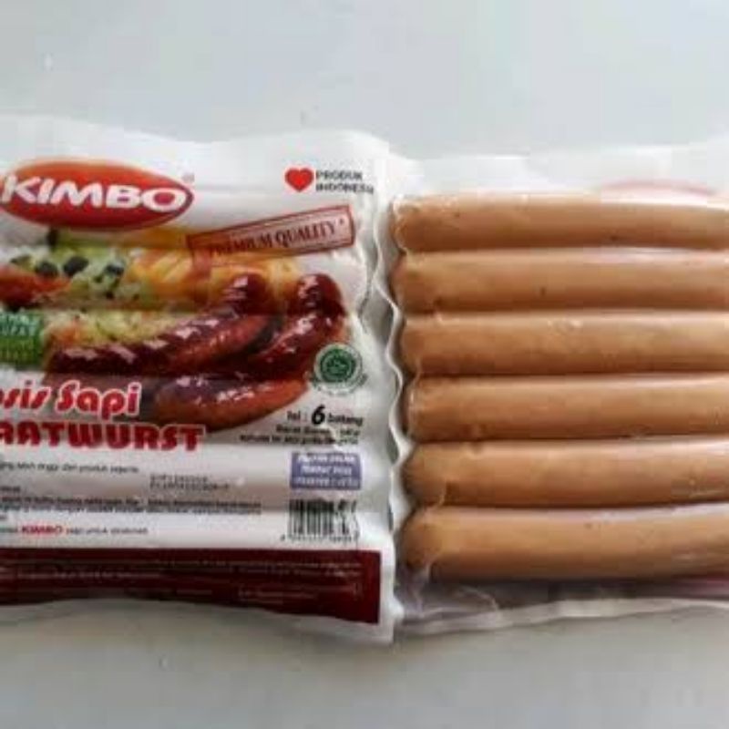 

Kimbo Sosis Jumbo isi 6 500gr