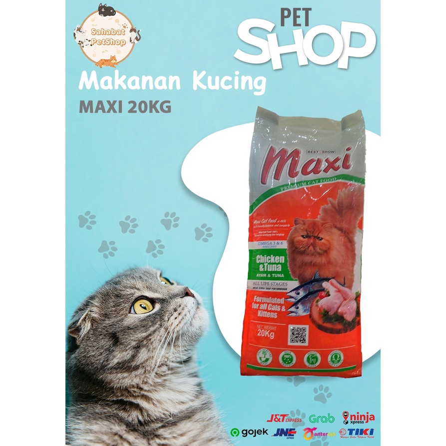 Maxi Cat Pakan Kucing Premium 20kg