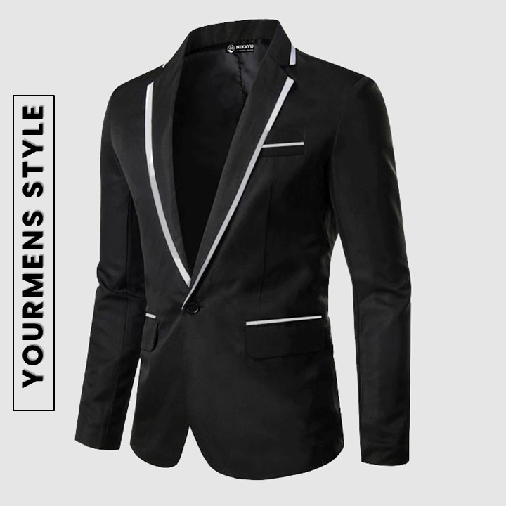 NEW PRODUCT BLAZER MILNER BLACK LIST MODEL SLIMFIT HIGH TWIST TEBAL EDISI TERBATAS SINGLE BUTTON