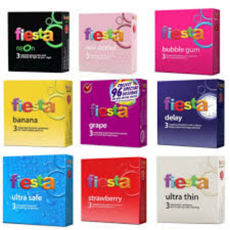 Kondom Fiesta Aneka Rasa | Alat Kontrasepsi