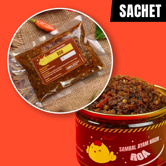 

Asa Sambal Roa Manado Sachet By Sambal Ayam Nagih