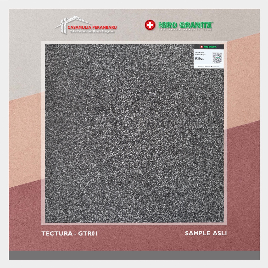 Niro Granite 60x60 Tectura - GTR01 Grigio