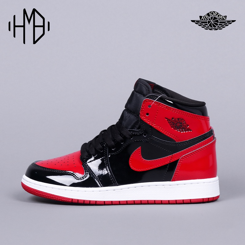 Nike Air Jordan 1 High Patent Bred (GS)