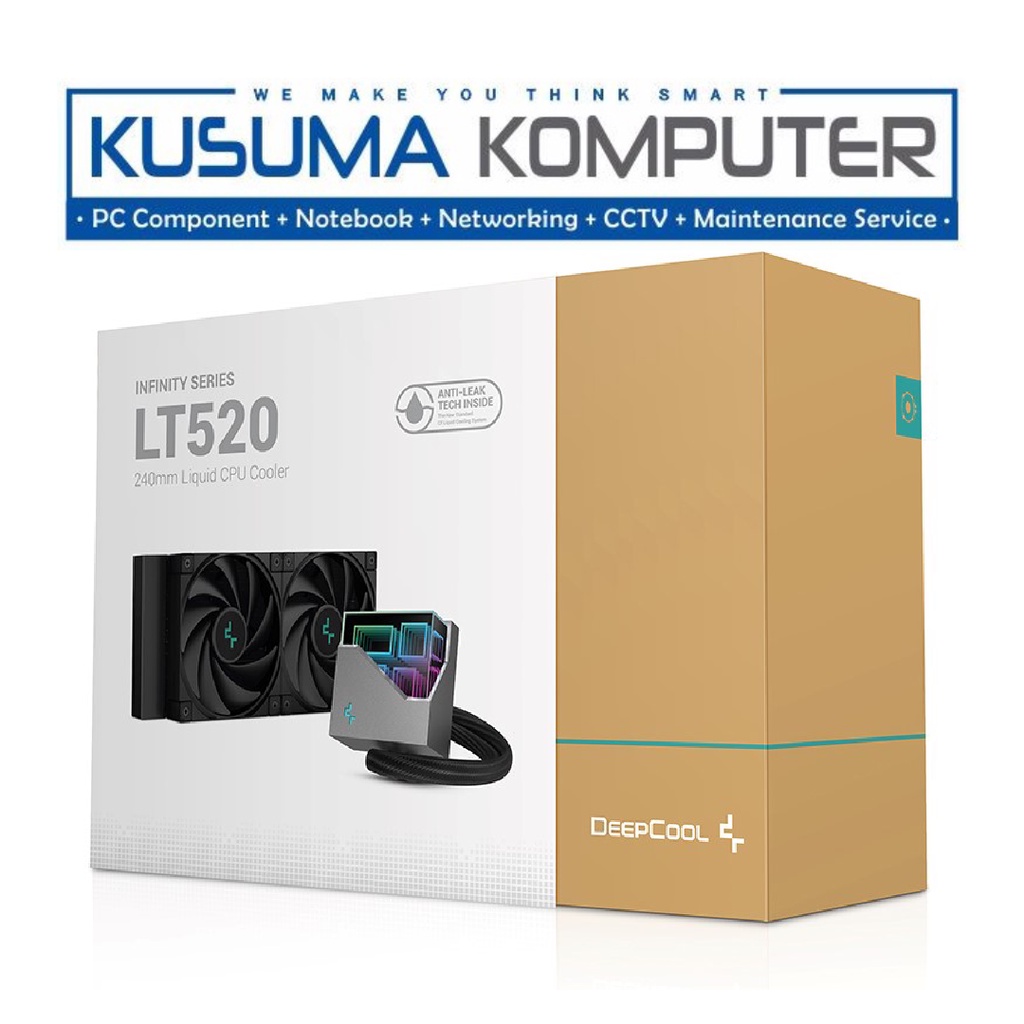 DeepCool LT520 ARGB high performance liquid CPU cooler