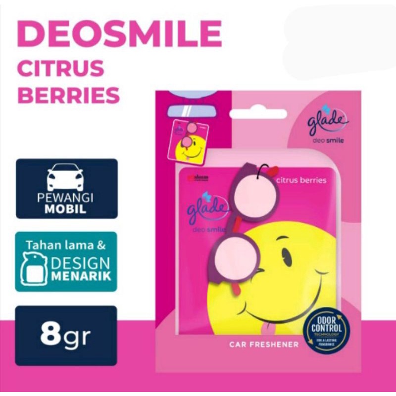 Deo Smile 8gr - Parfum Mobil Fresh Brezee Citrus