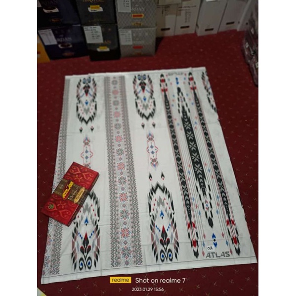 (Motif BHS) SARUNG ATLAS IDAMAN HARMONI MOTIF BHS