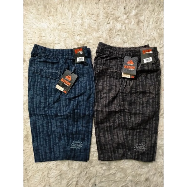 Celana Pendek Kendy Pinggang karet Motif