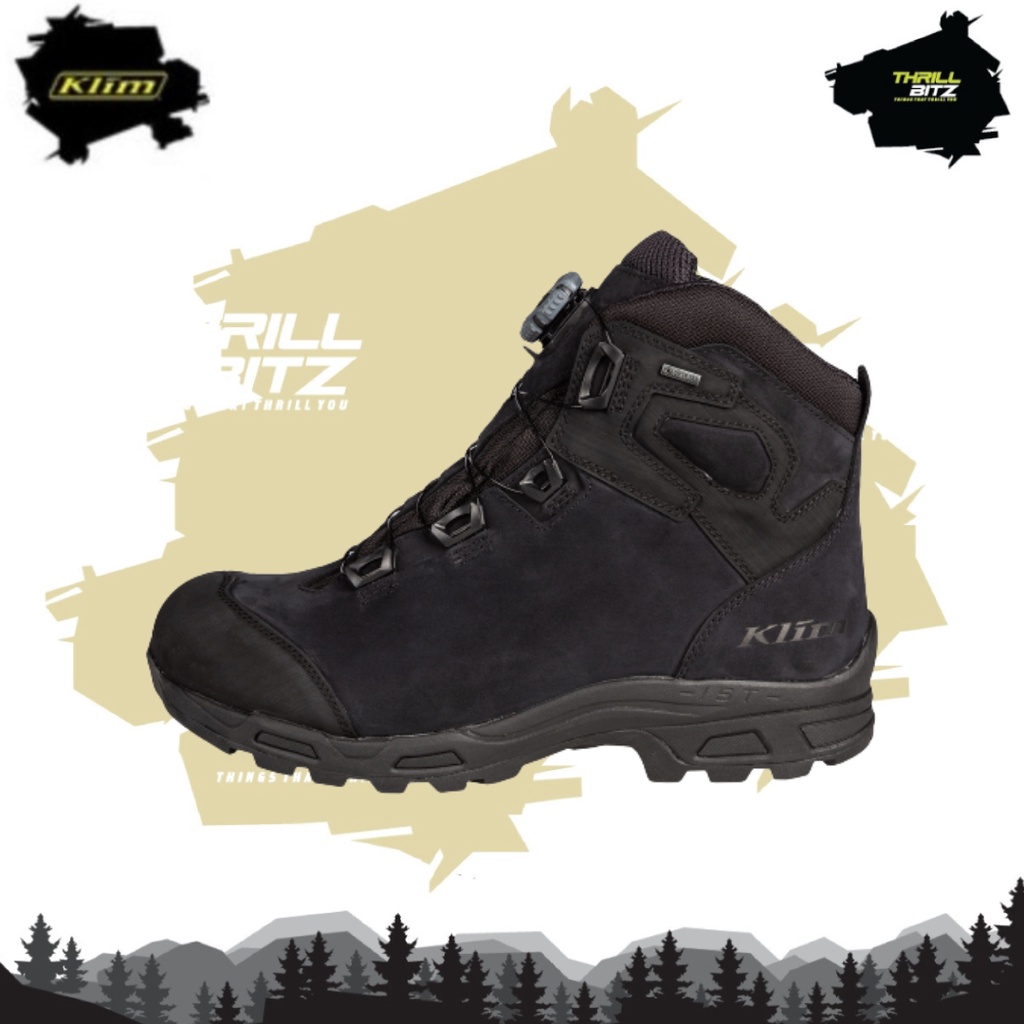 Sepatu Klim Range GTX Boots Black