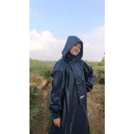 Jas Hujan Jumbo Model Gamis Bigsize Muslimah Waterproof Jas Hujan Anti Air Big Size Penutup Aurat Jas Hujan Murah Pria Wanita