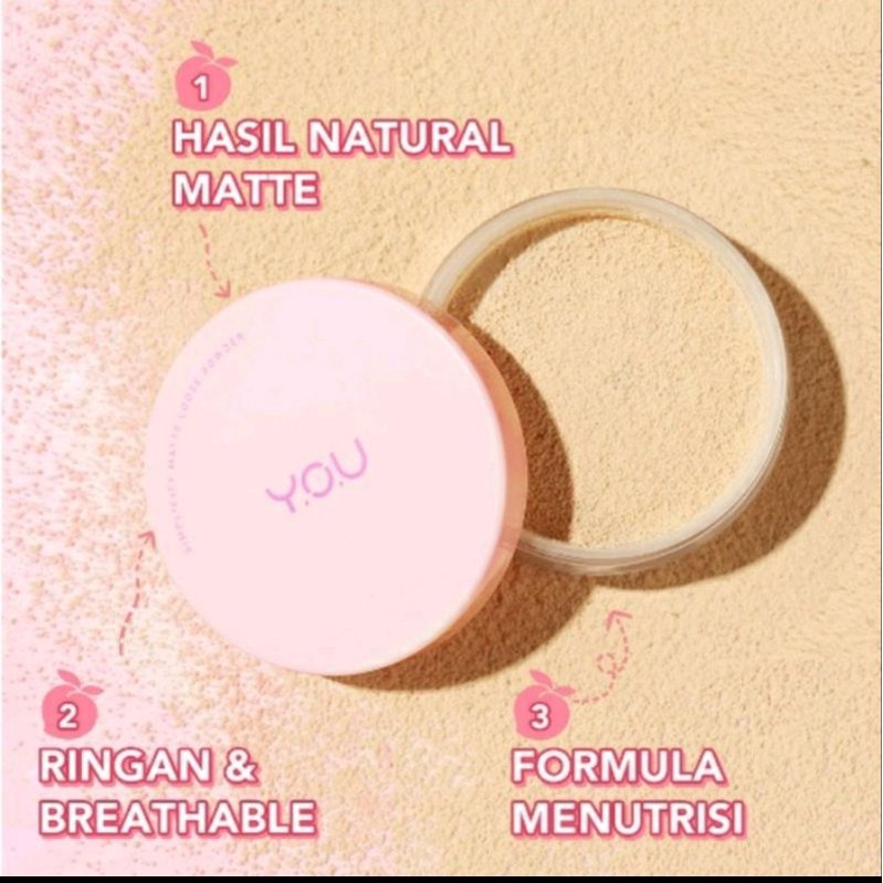 YOU SIMOLICITY MATTE LOOSE POWDER | BedakbTabur