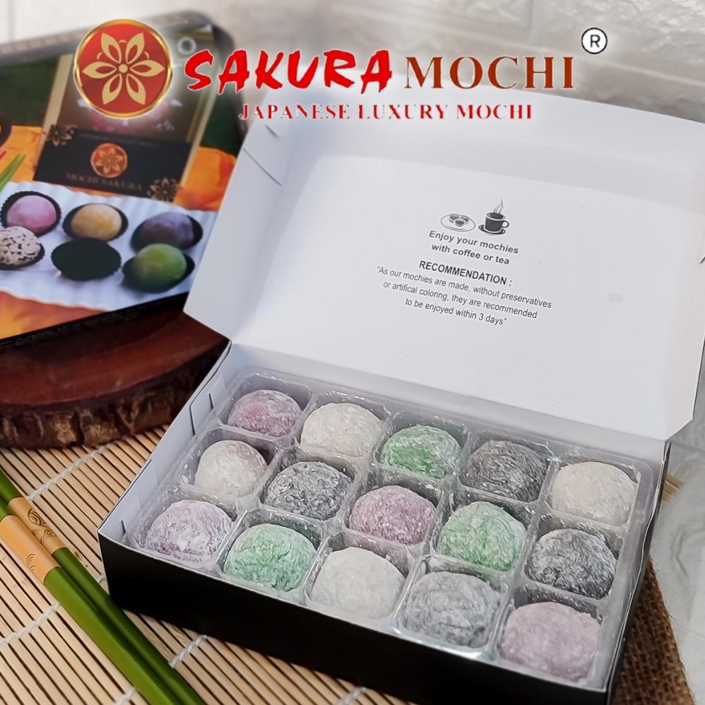 Star Paket Hemat Isi 15 Mochi - Mochi Sakura - Sakura Mochi - Mochi sakura jogja- mochi mix