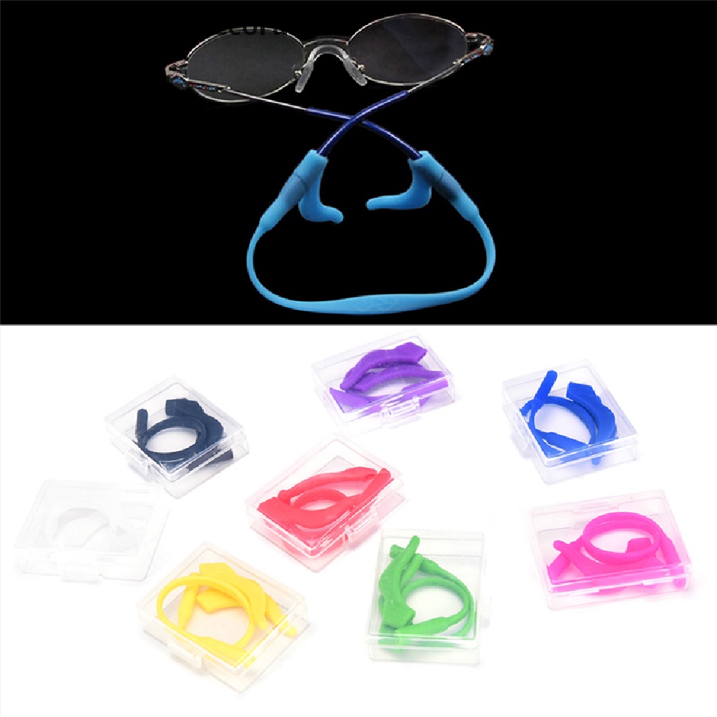 [Birth] Kacamata Silikon Glasses Sunglasses Strap Sports Band Cord Holder Untuk Anak [ID]