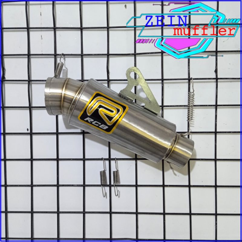 Slencer knalpot/Tabung knalpot RCB inlet 50mm