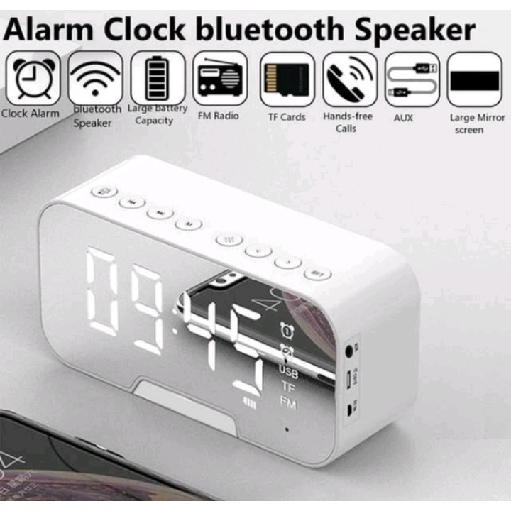 S7 Speaker Bluetooth Alarm Clock Wireless