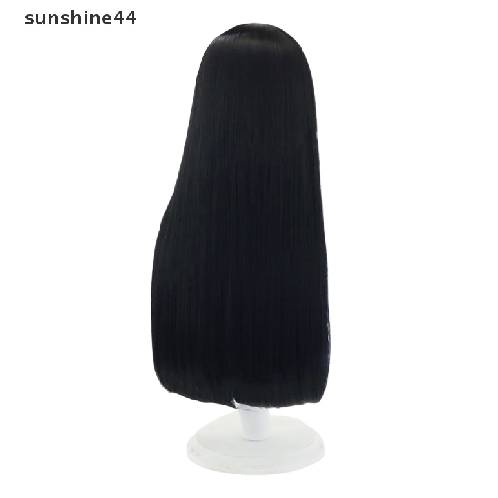 Sunshine Anime Lycoris Recoil Takina Inoue Cosplay Wig Hitam Panjang Wig Cosplay Anime Wig.