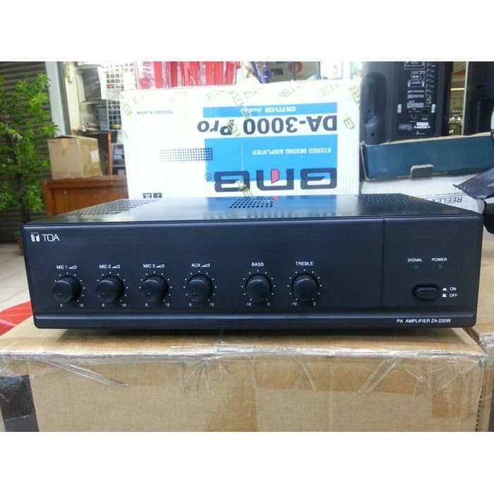 AMPLI TOA AMPLIFIER TOA MASJID 60 WATT TYPE  ZA 2060