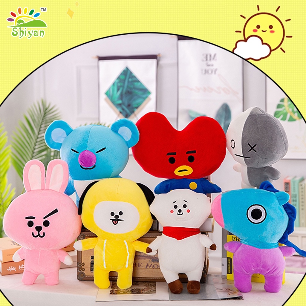 [Shiyan] gantungan empuk boneka korea  soft mini cushion unofficial plush PENGIRIMAN VARIAN RANDOM