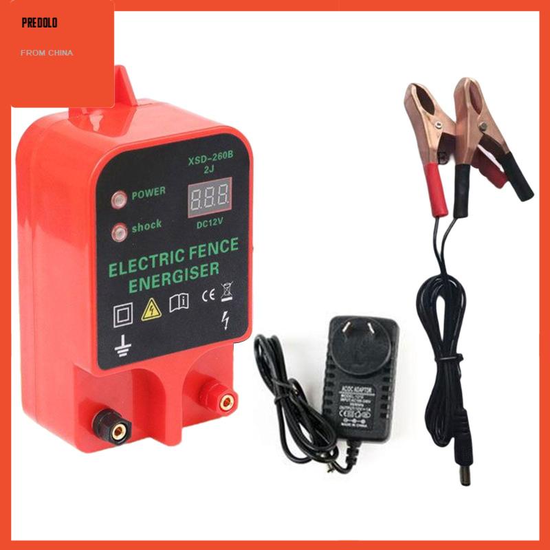[Predolo] Controller Pagar Elektrik AU Plug Portable Untuk Perlengkapan Pagar Ternak