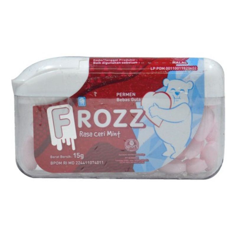 

Frozz Permen Cherry Mint 15gr