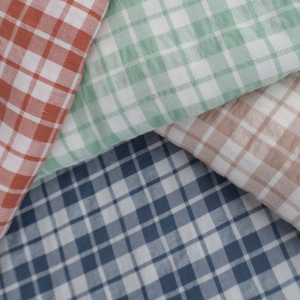 HANGER KAIN - COTTON CRINKLE TARTAN - ALLMAKIND