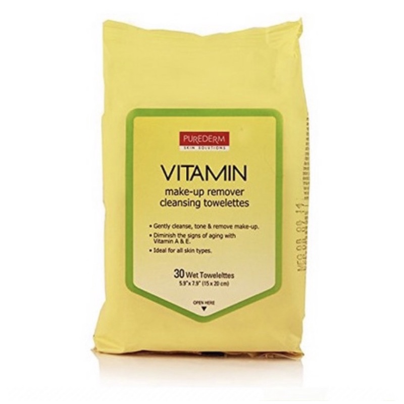 Preloved KKV Vitamin Makeup Remover Cleansing Towelettes