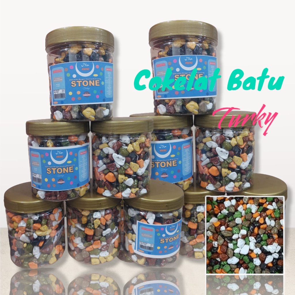 

coklat batu, kerikil coklat arab kemasan 250gr new