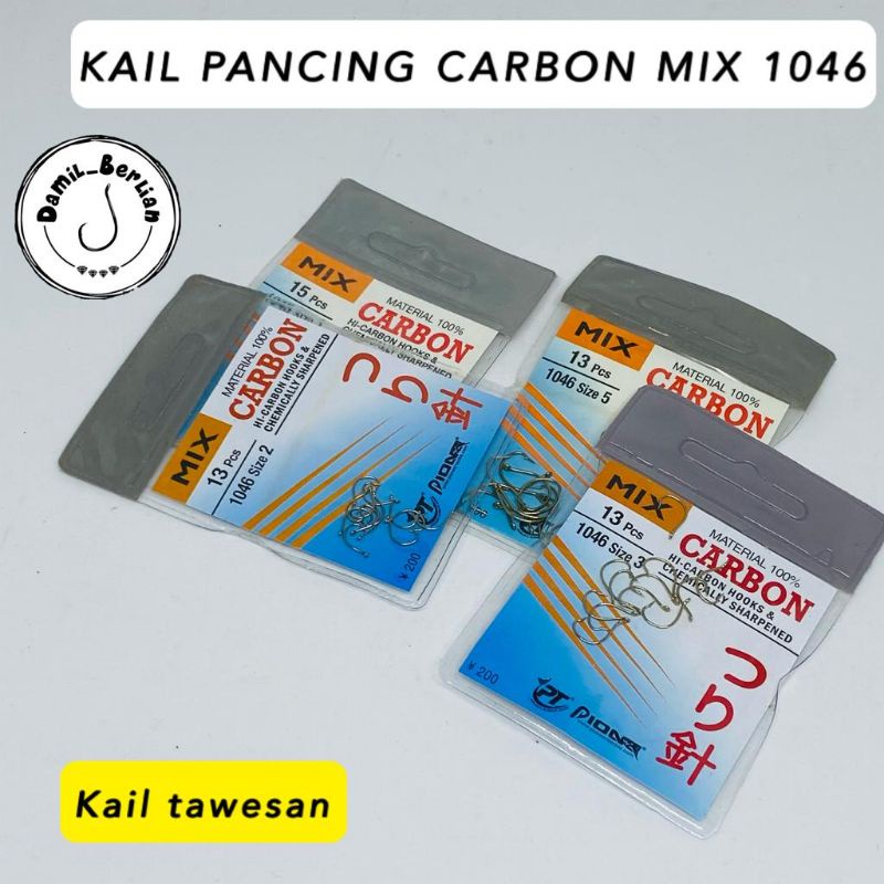 KAIL PANCING CARBON MIX 1046 GROSIR DAMIL_BERLIAN