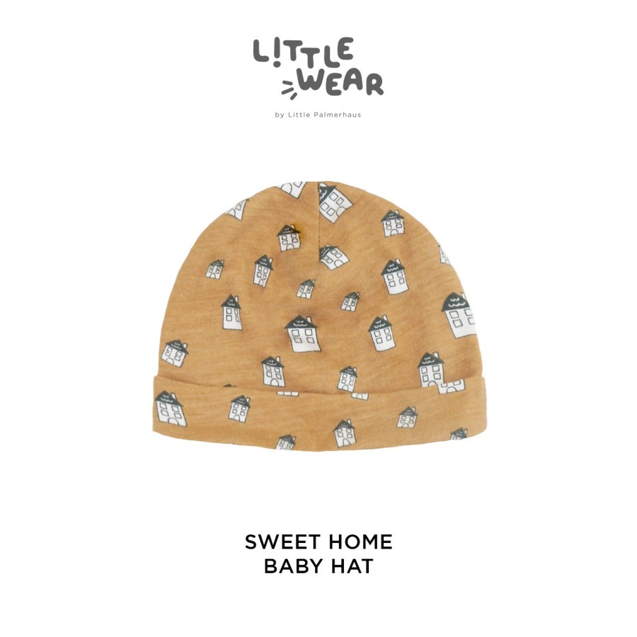 Topi Bayi Little Palmerhaus Little Wear Baby Hat Little Bird / Rainbow / Sweet Home