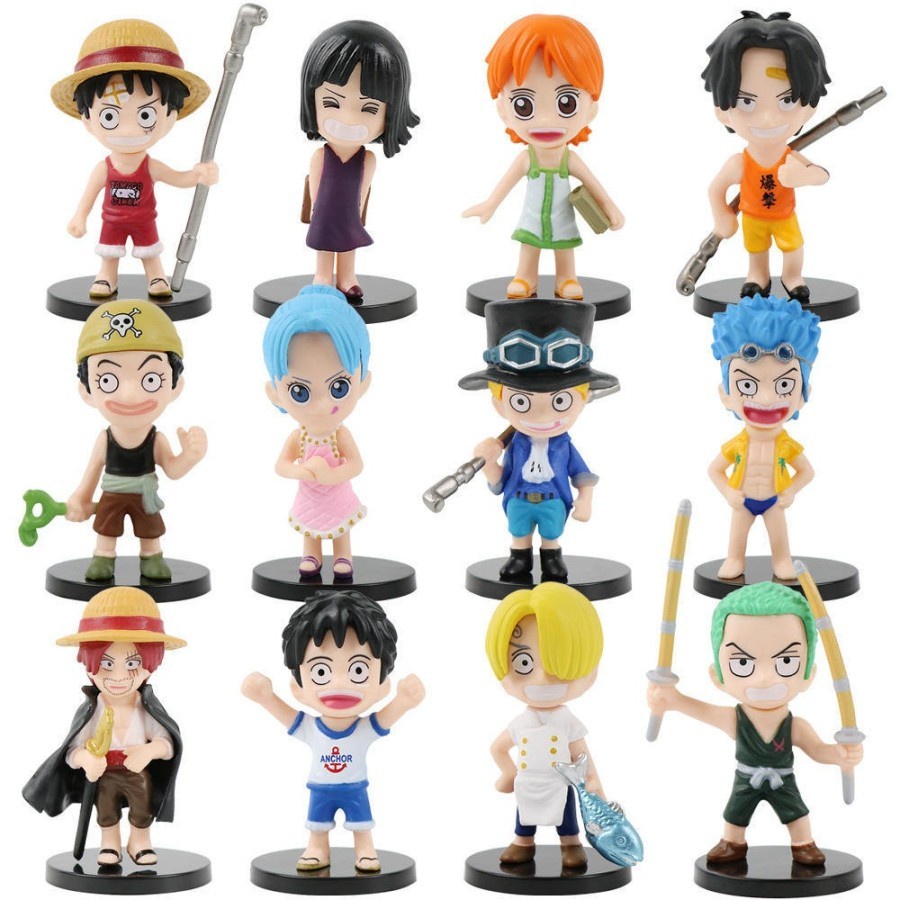 Figure One Piece set 12 PCS