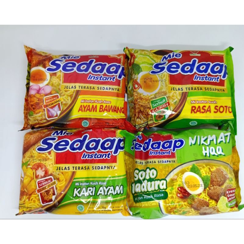 

MIE SEDAP KUAH ALL VARIANT PERBANDED