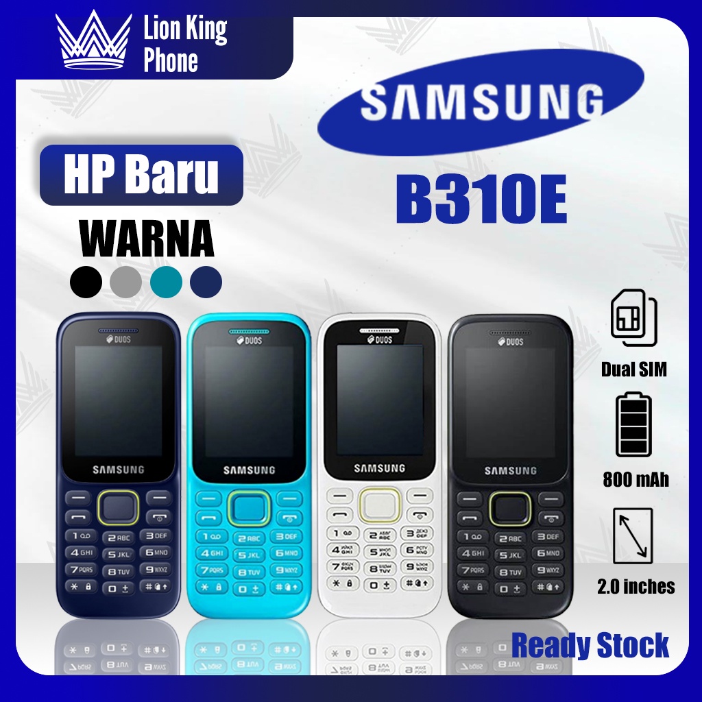 Judal HP Samsung B310 murah dual-SIM ponsel Samsung tombol besar