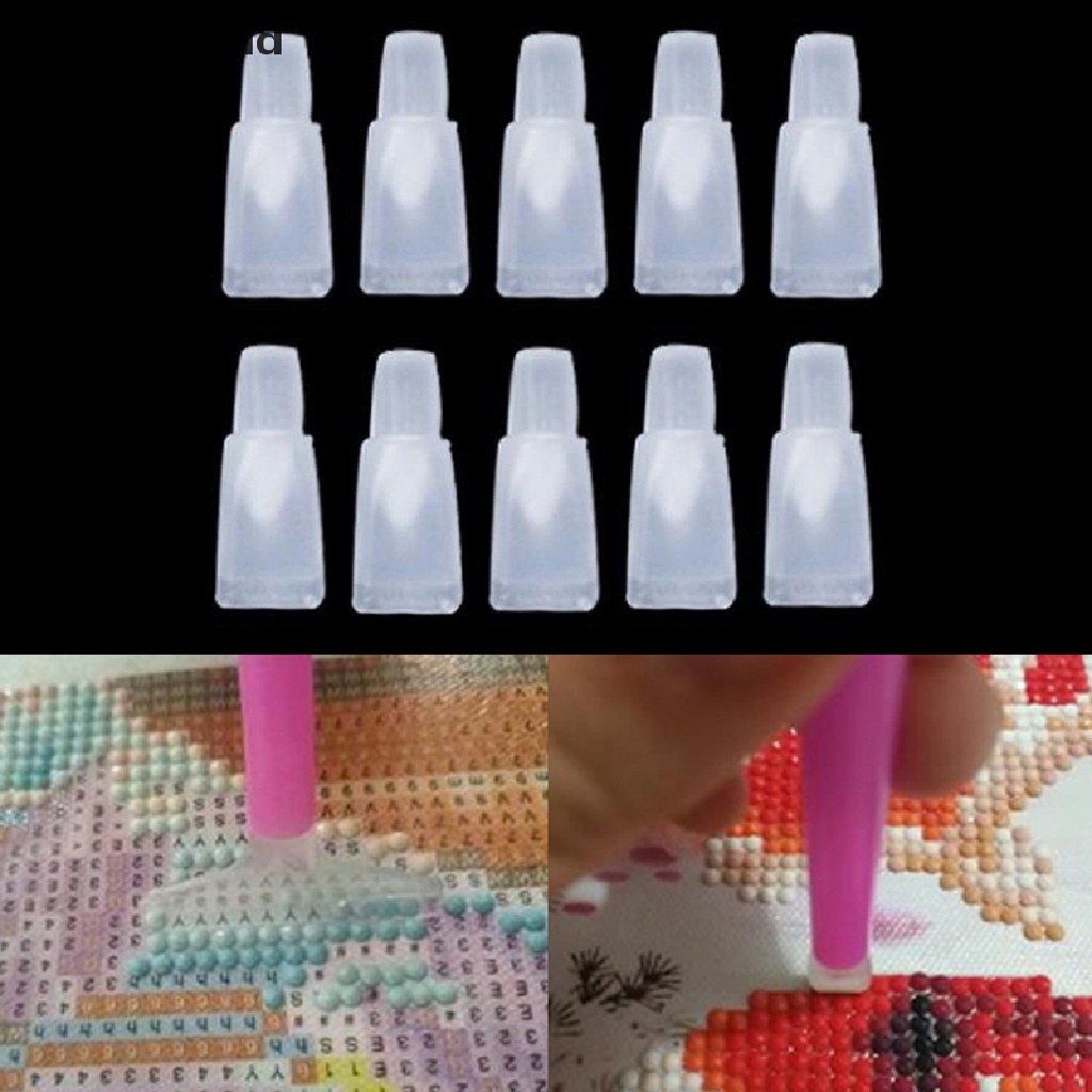 [lalatag] 5d Diamond Paing Titik Pengganti Bor Pens Tip Kepala DIY Aksesoris Tools [ID]