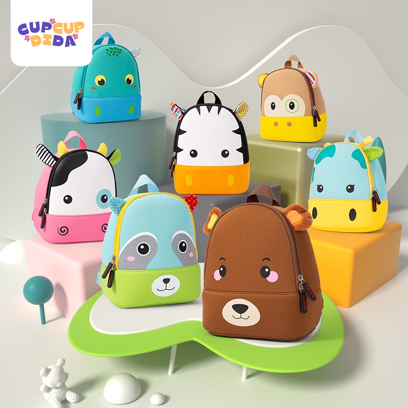 Tas Ransel Anak Model Animal Cute Untuk Anak Laki-laki &amp; Perempuan Import