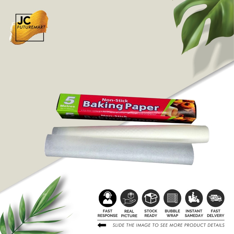 BAKING PAPER / PARCHMENT PAPER / KERTAS BAKING / KERTAS ROTI