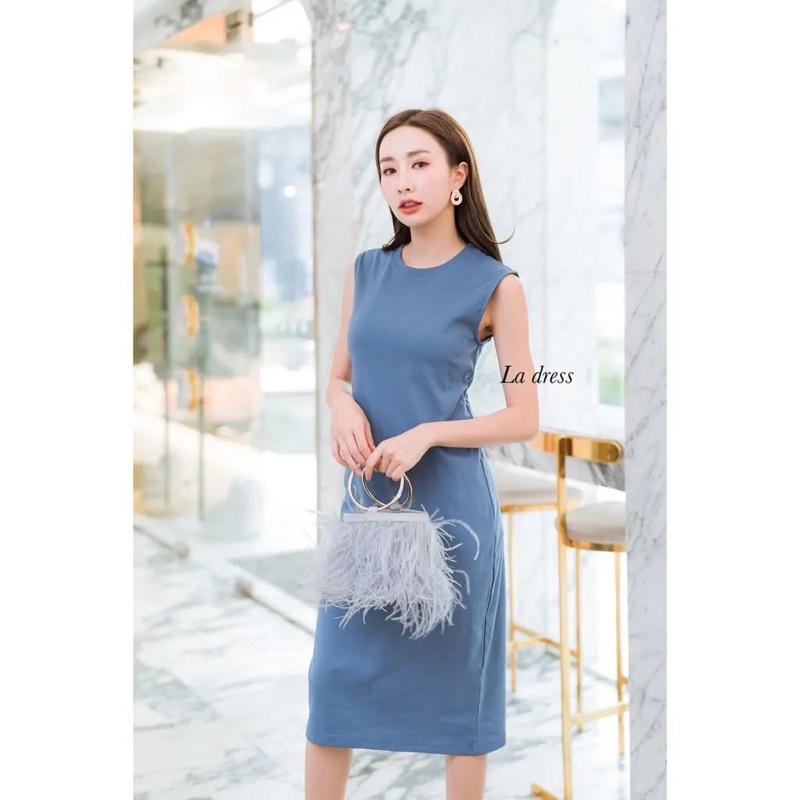 DRESS BANGKOK LA DRESS MODEL YUKENSI DRESS IMPORT (DRLD9826)