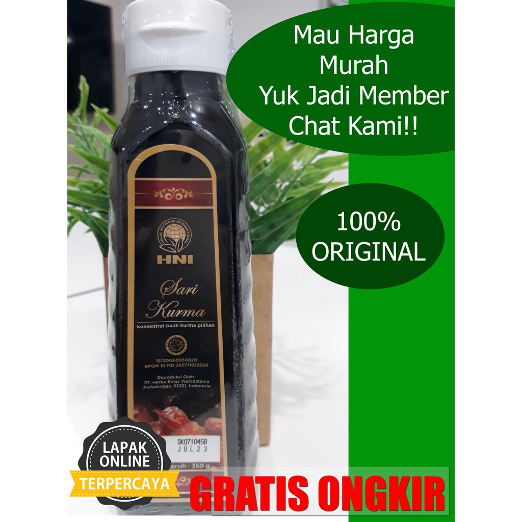 

Sarikurma Murni 100% Original - Sari Kurma HNI Original