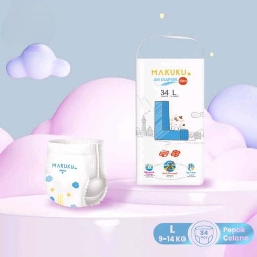 Slim Diapers Pant Makuku L34 Popok Celana