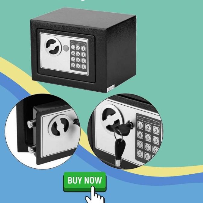 Terbaru | KG4|Brankas Mini Brankas Uang Brankas Besi Brankas Tahan Api