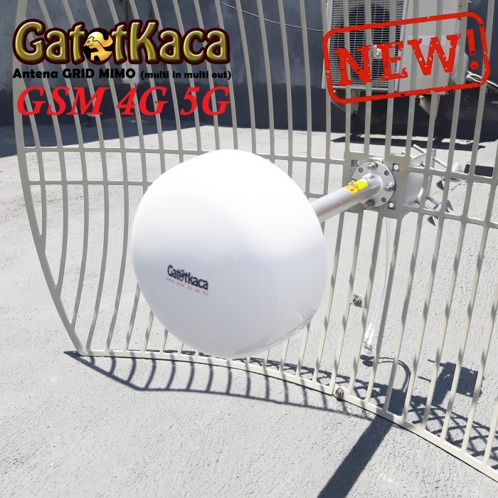 Produk Terbaru Antena Grid Mimo Penguat Sinyal Modem Orbit Telkomsel 3G 4G 5G (Paket)