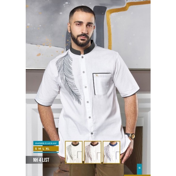 BAJU KOKO NIZAR BORDIR 2023 NH 4 LIST