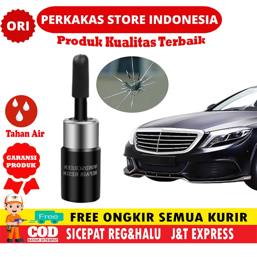 Paket Lengkap Lem Kaca Retak Mobil Tanpa Bekas Anti Retak Kualitas Terbaik Original Premium Perawata