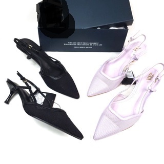 ZR Mesh Slingback Mid Heels 90100-2