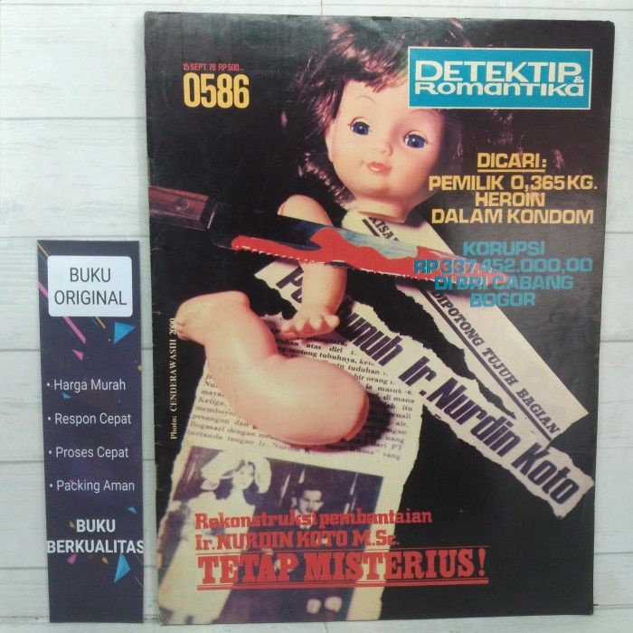 Majalah Detektip Romantika 0586 15 September 1978