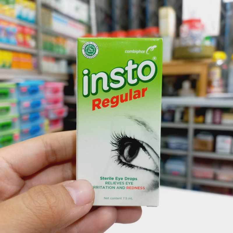 [TETES MATA] INSTO / TETES MATA MERAH IRITASI / PEDIH DEBU ASAP ANGIN SESUDAH BERENANG / NYERI ANAK 