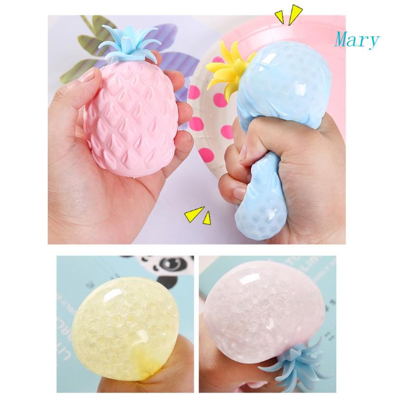 Mary Pineapple Mainan Anti Stress Dekompresi Mainan Pereda Stress Untuk Anak Dewasa