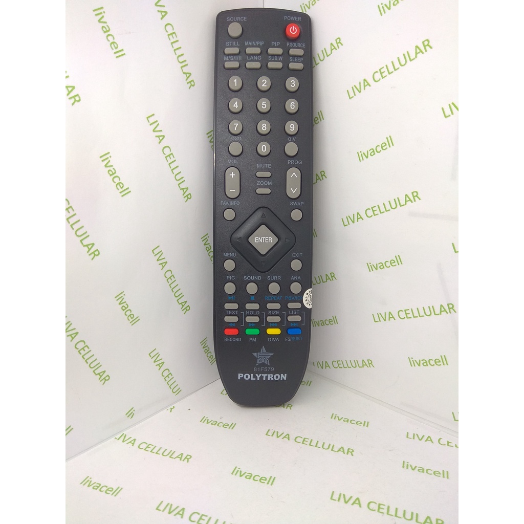 REMOTE REMOT  TV POLYTRON LCD LED POLYTRON 81F579