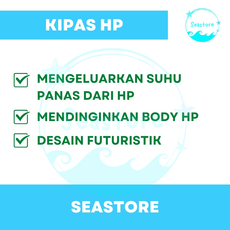 FanCooler Radiator Cooling Pad Kipas Pendingin Handphone Hp Gaming Coolingfan Cooler For Mobile Phone Fan Holder Heat Sink Universal Hp FanCooling