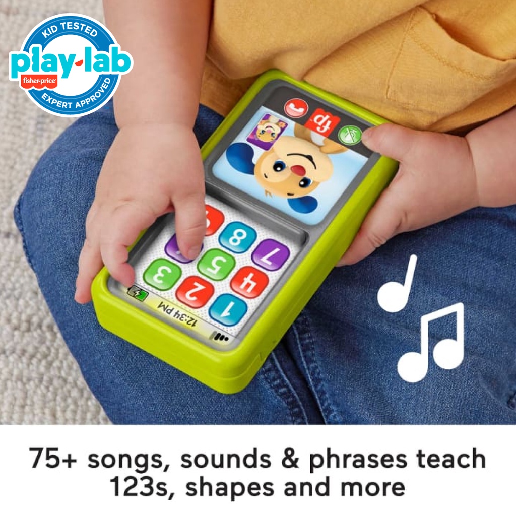 Fisher Price 2-in-1 Slides to Learn Smartphone - Mainan Edukasi Anak